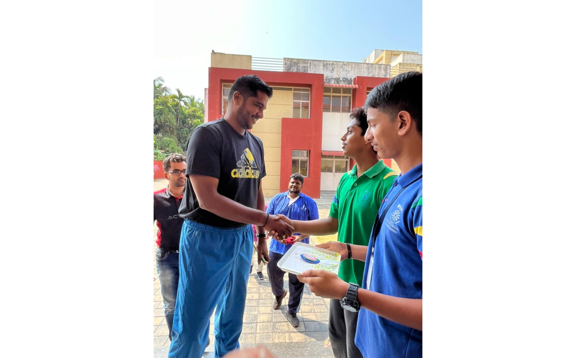 Inauguration of Basket Ball Court